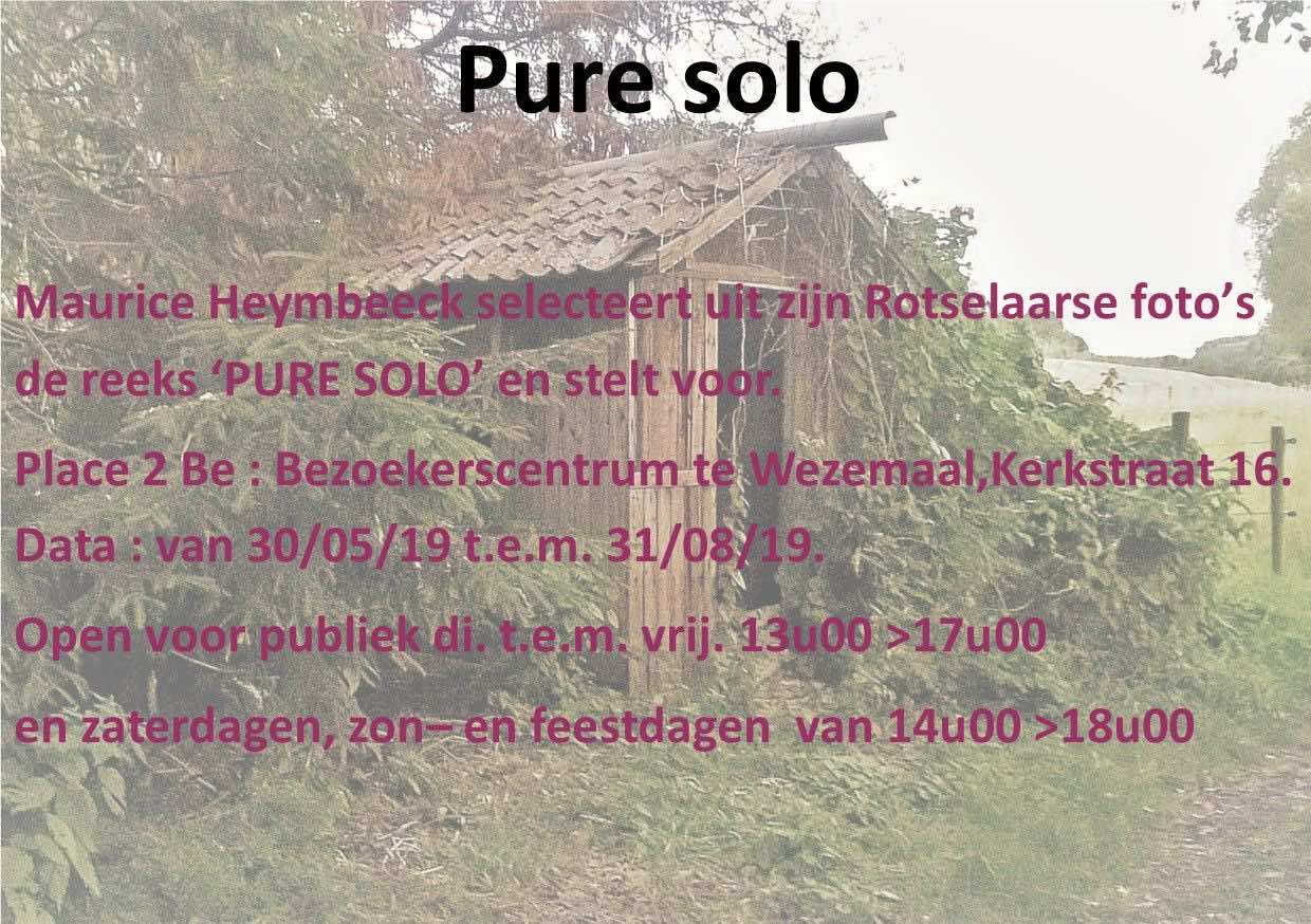Expo Pure Solo Rotselaar